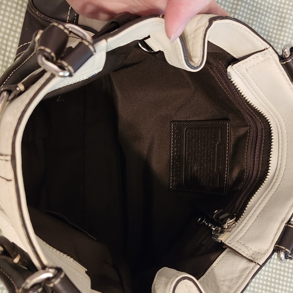 Vintage Coach Hampton Leather Satchel - Picture 9 of 12